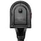Architectural Mailboxes Mailbox and Post Kit, Black, Large 7980B-10 - alternate 9